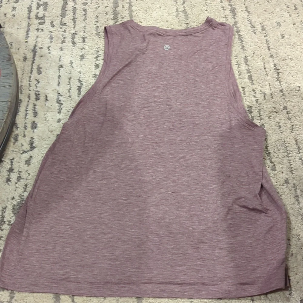 Lululemon Box It Out Tank Heathered Oxblood - Picture 6 of 8